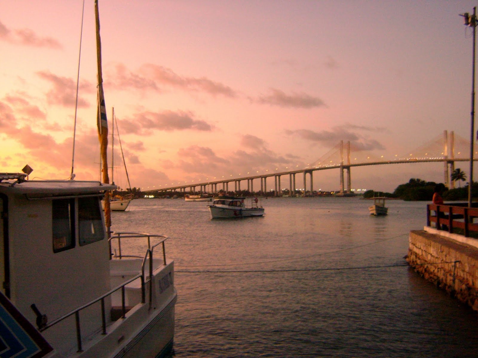 Iate Clube do Natal, Pôr-do-Sol no Rio Potengi, Natal-RN